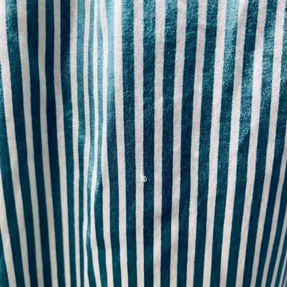 BCBGMaxazria Striped Halter Silk Top S - Picture 12 of 12